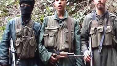 Terrorist group slaughters a whole family and set up landmines