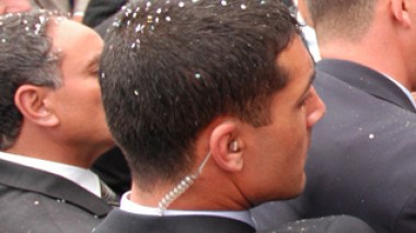 Body guards for Algeria presidential elections candidates