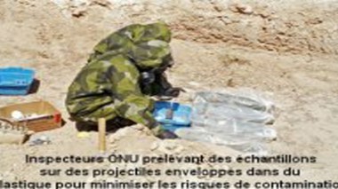 Journée des victimes de la guerre chimique : débarrasser la planète des armes chimiques
