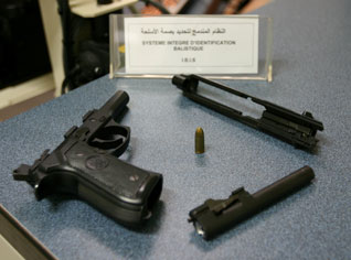 Custom officer involved in leaking pistols from Libya within women bags