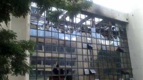 حريق مهول بمقر اتحاد الكرة النيجيري