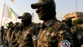 طائرات مجهولة قصفت مواقع الحشد الشعبي في سوريا