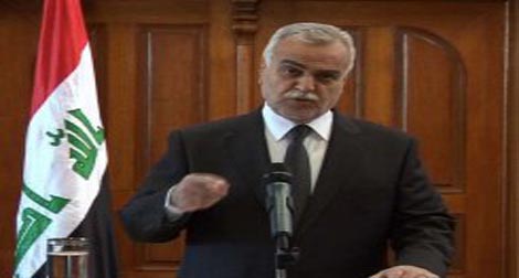 Le vice-président irakien al-Hachémi arrivé à Riyad