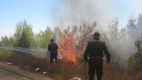 تحقيقات أمنية موسعة في الحرائق.. وتوقيف متورطين في شرق البلاد