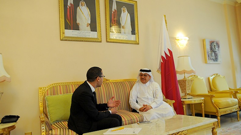 القرضاوي مواطن قطري.. ولن نطرد قيادات “حماس”