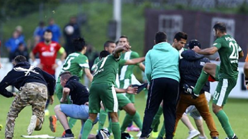 اتهام 20 تركيا بالاعتداء على لاعبين صهاينة