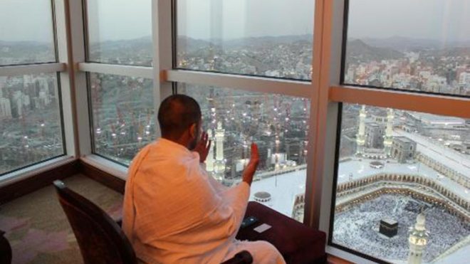 نظام وموقع إلكتروني لتحديد غرف الحجاج بالبقاع المقدسة