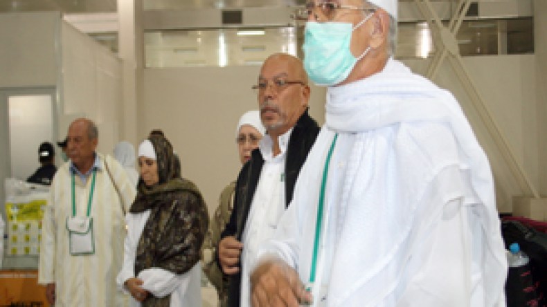 الحجاج  الأحرار  خارج  المراقبة  الصحية  من  أنفلونزا  الخنازير