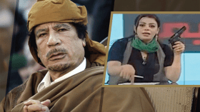 “مذيعة القذافي” تظهر في أوغندا