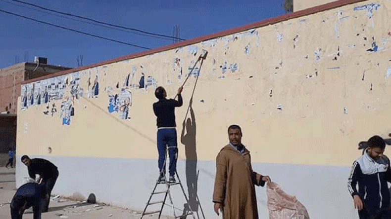 الأحزاب مدعوة لنزع ملصقاتها