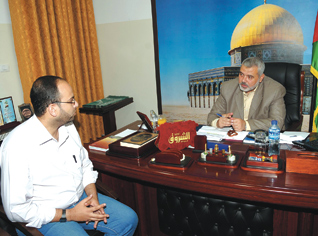 Former Palestinian PM Ismail Henia: We are for a targeted resistance not a chaotic one