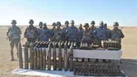 حجز 20 قذيفة “هاون” وقاعدتي إطلاق صواريخ بتمنراست