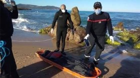 البحر يلفظ جثة الشاب أمين حناشي بالساحل التونسي