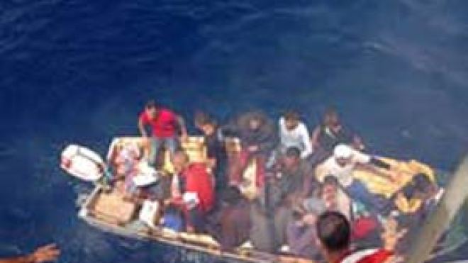 توقيف 8 حراڤة بمستغانم وبجاية