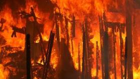 إتلاف 1800 هكتار من المحاصيل في 594 حريق بسبب الحرارة