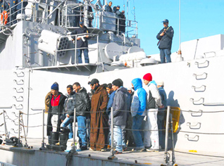 Conflict sparks between Italy and Malta over illegal immigrants.