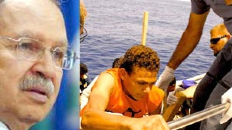 بوتفليقة يخاطب الحراقة:” لا عزة لكم خارج الجزائر”