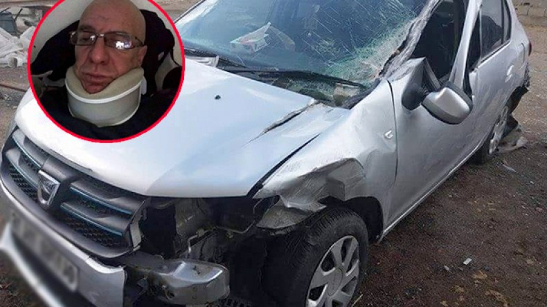 المنشط جدو حسان ينجو من حادث سيارة مُميت!!