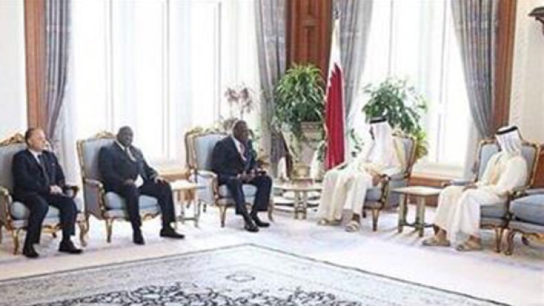 رئيس الكاف عيسى حياتو يحظى باستقبال “ملكي” في قطر