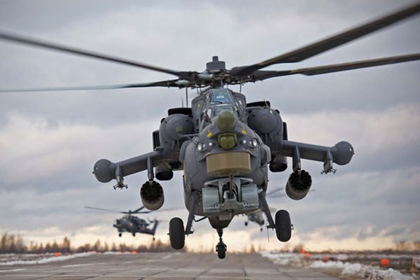 Acquisition de 40 hélicoptères «chasseur de nuit» de la Russie