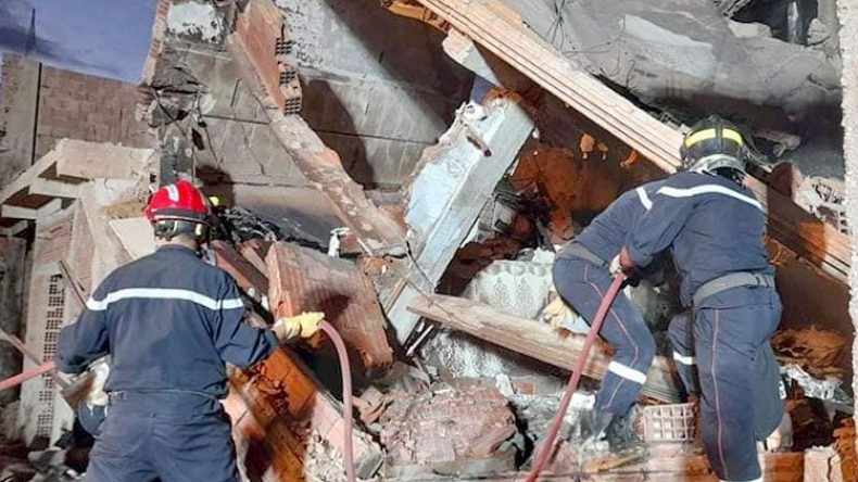 إيداع 8 أشخاص الحبس المؤقت في قضية انفجار الغاز بالبيض