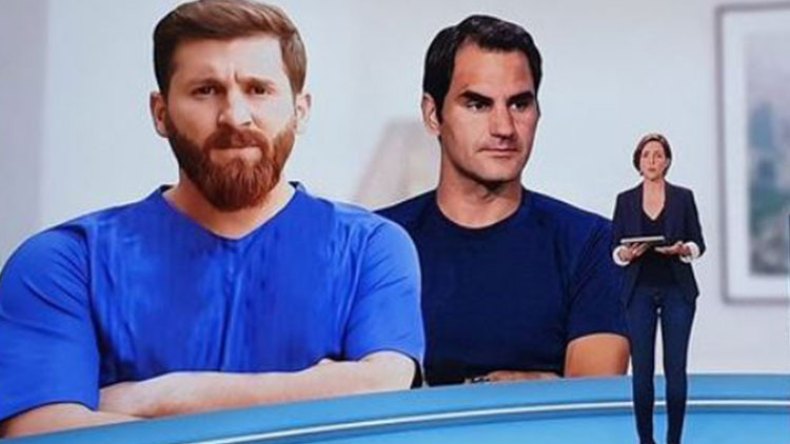 إعلامية رياضية فرنسية لا تُميّز بين ميسي وشبيهه الإيراني!