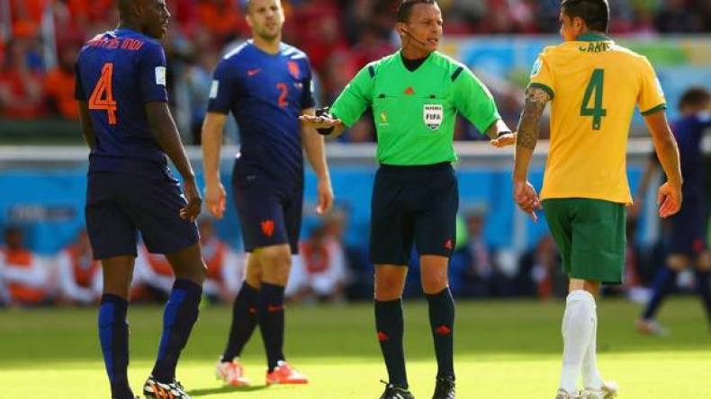 حيمودي حكما لمباراة بلجيكا وأمريكا