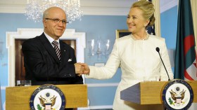Hillary Clinton to begin a four-nation trip to London, North Africa