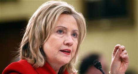 Syrie: Clinton hausse le ton contre la Russie et la Chine