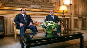 هولاند: الإرهاب يضرب مصر ويجب أن نتحرك لمواجهته