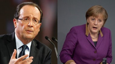 Merkel à Hollande: il faut prendre les décisions nécessaires pour l'Europe