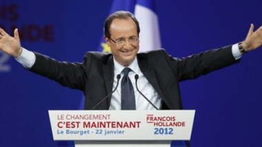 François Hollande élu président de la République française