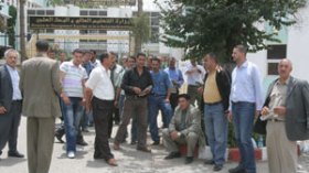 مقاولون يحاصرون وزارة التعليم العالي احتجاجا على مستحقاتهم