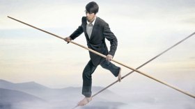 نمساوي يتغلب على خوفه من الأماكن المرتفعة