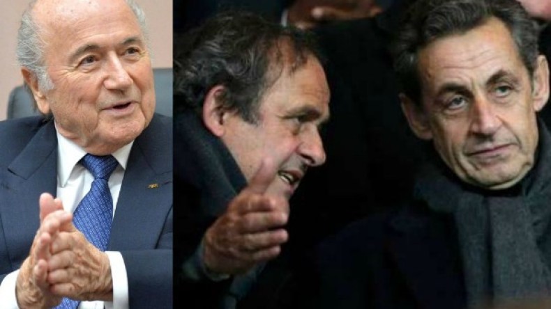 بلاتر: ساركوزي وبلاتيني وراء فوز قطر بِشرف تنظيم مونديال 2022