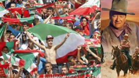 “الكوبوي” جون واين يُقرئ أنصار المولودية السلام!