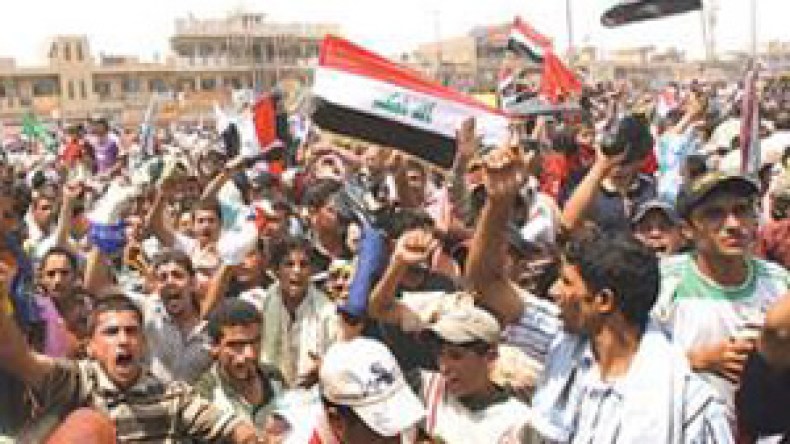 شباب‭ ‬العراق‭ ‬يحضرون‭ ‬لمظاهرة‭ ‬الفردوس‭ ‬ببغداد