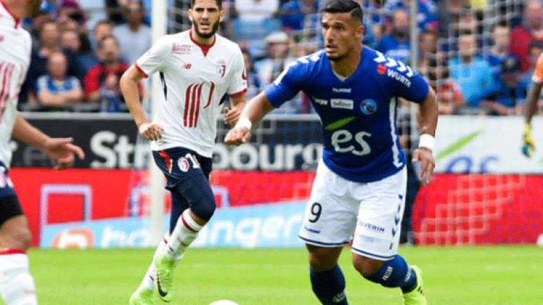 الإصابة تهدد مستقبل إدريس سعدي مع ستراسبورغ