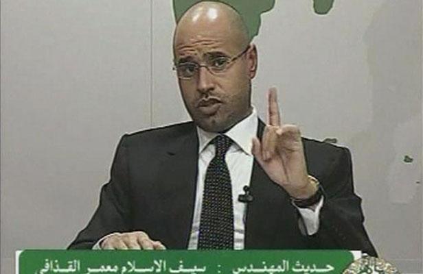 Libye : discours de Seïf al- Islam à la TV