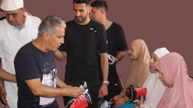 محرز يتضامن مع المُسنّين المُهمّشين