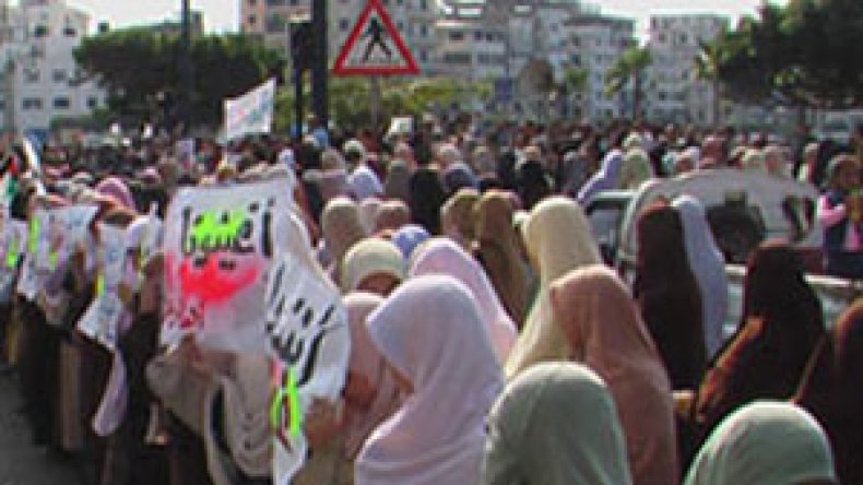 جزائريات تحت حصار الصهاينة في غزة