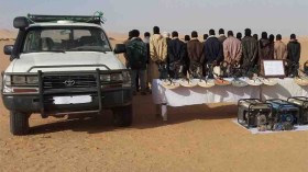 توقيف عنصري دعم للإرهاب وتوقيف 30 منقبا عن الذهب