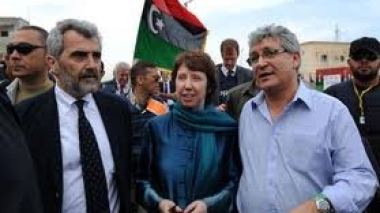 Catherine Ashton inaugure une délégation de l'UE à Tripoli