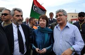 Catherine Ashton inaugure une délégation de l'UE à Tripoli