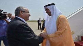 وزير خارجية الإمارات يحل بالجزائر