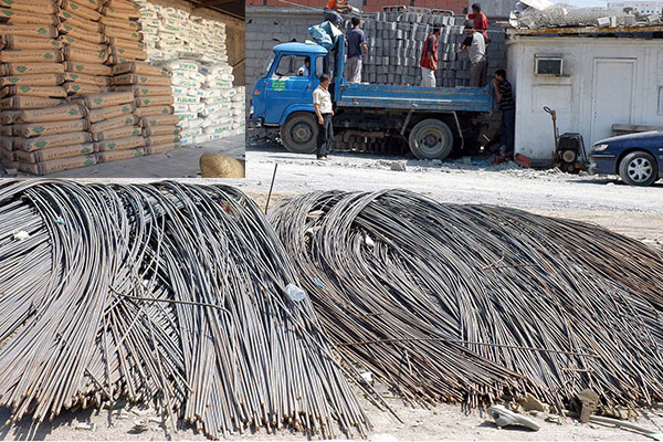 La réduction d’importation touche les matériaux de construction