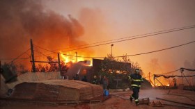 سقوط كابلات وحرائق عبر 3 مؤسسات وإجلاء 133 شخص