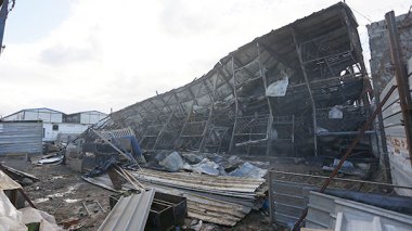 Grande Mosquée d’Alger: incendie dans la base de vie des Chinois