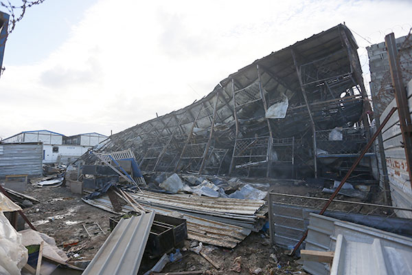 Grande Mosquée d’Alger: incendie dans la base de vie des Chinois