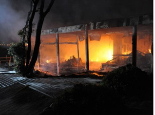 Une famille ravagée par un incendie